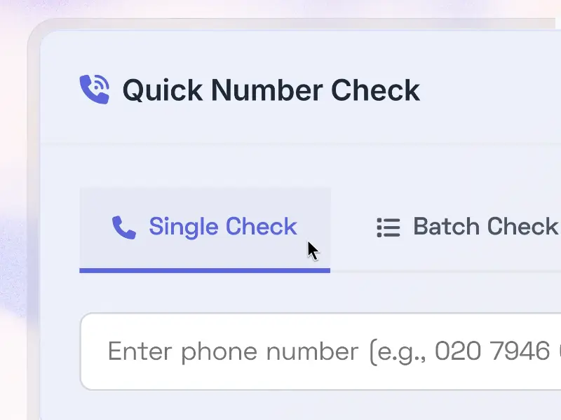 TPSCheck number check